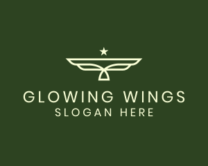 Army Star Wings logo design