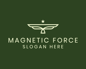 Army Star Wings logo design