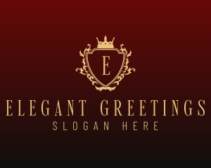 Elegant Shield Boutique logo design