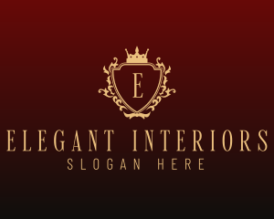 Elegant Shield Boutique logo design