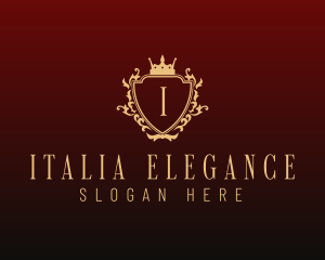 Elegant Shield Boutique logo design