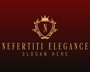 Elegant Shield Boutique logo design