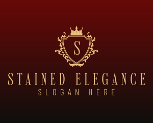 Elegant Shield Boutique logo design