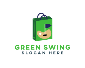 Golf - Golf Shopping Bag logo design