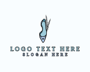 Shoemaking - Feminine Stiletto Heels logo design
