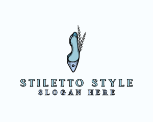 Feminine Stiletto Heels logo design