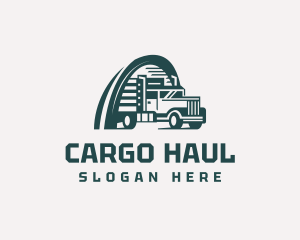 Trucking Arc Logistics logo design