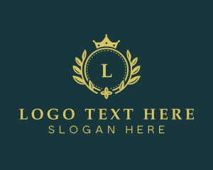 Deluxe - Luxury Shield Agency logo design