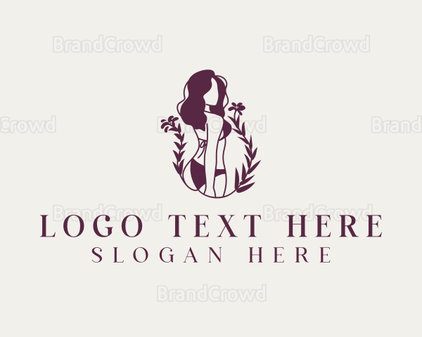 Woman Fashion Lingerie Logo