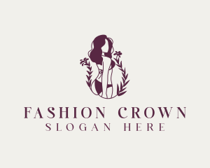 Woman Fashion Lingerie logo design