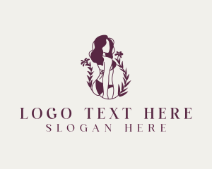 Beautician - Woman Fashion Lingerie logo design