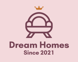 Throne - Premium Couch Furniture logo design