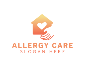 House Hand Care logo design