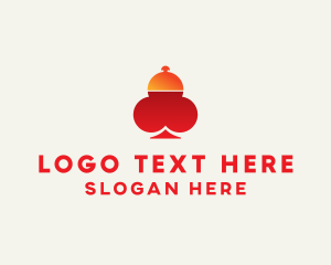 Las Vegas - Poker Casino Restaurant logo design