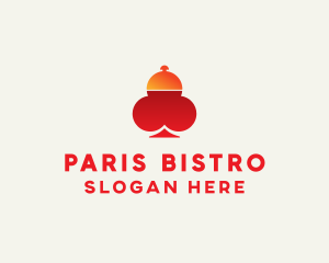 Poker Casino Restaurant logo design