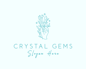 Aesthetic Precious Stone logo design