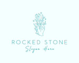 Aesthetic Precious Stone logo design