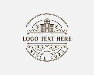 Airbnb - Home Realty Property logo design