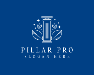 Column - Greek Pillar Column logo design