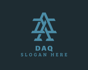 Startup - Digital Startup Business Letter AX logo design
