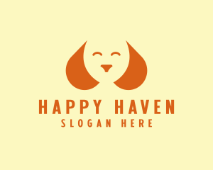 Happy Puppy Dog Logo