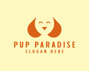 Happy Puppy Dog logo design