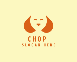 Puppy - Happy Puppy Dog logo design