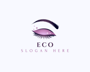 Eyelashes Makeup Eyebrow Logo