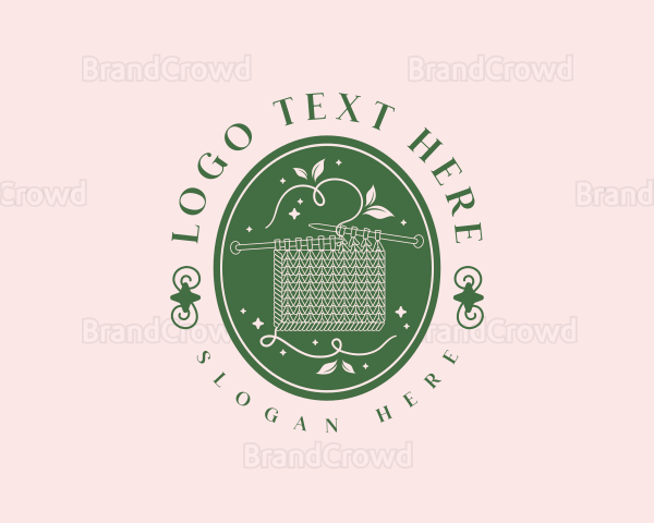 Handicraft Knitting Thread Logo