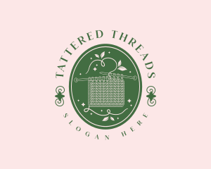 Handicraft Knitting Thread logo design