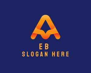 Modern Gradient Letter A Logo