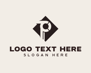 Corporation - Plumbing Pipefitter Letter P logo design