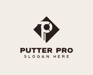 Plumbing Pipefitter Letter P logo design