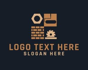 Industrial - Construction Builder Tools logo design