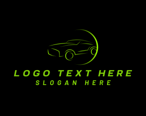 Garage - Automobile Car Racing logo design