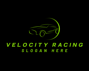 Automobile Car Racing logo design