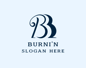 Elegant Serif Boutique  logo design