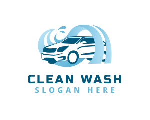 Car Wash Vehicle Cleaning  logo design