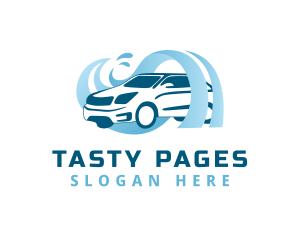 Cleaning - Car Wash Vehicle Cleaning logo design