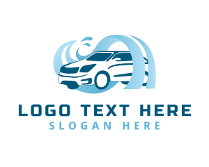 Gradient - Car Wash Vehicle Cleaning logo design