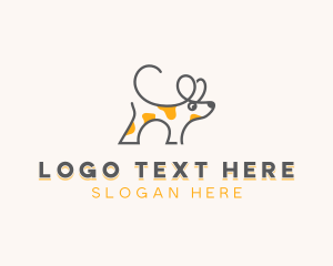 Dog Grooming - Pet Canine Dog logo design