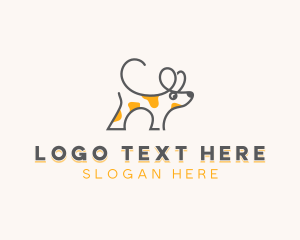 Retriever - Pet Canine Dog logo design