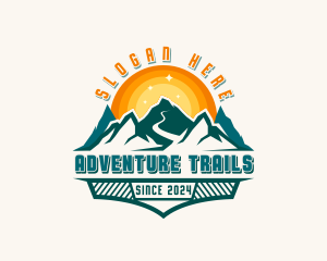 Summit Mountain Peak logo design