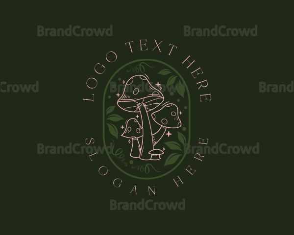 Botanical Mushroom Farm Logo