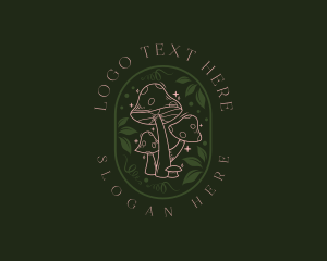 Botanical Mushroom Farm Logo