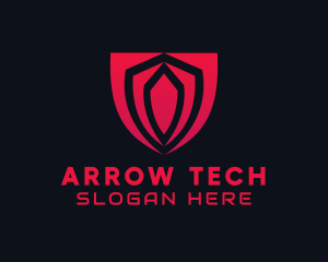 Tech Gaming Shield  logo design