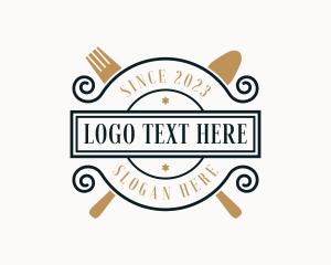 Restaurant Fancy Catering Logo