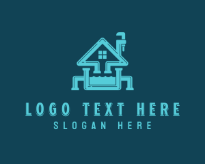 Plumbing - Pipe Plumbing Plumber logo design