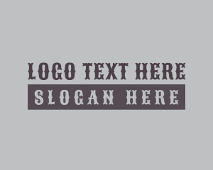 Western Clothing Brand Logo