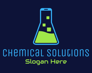 Mobile Chemistry Lab logo design